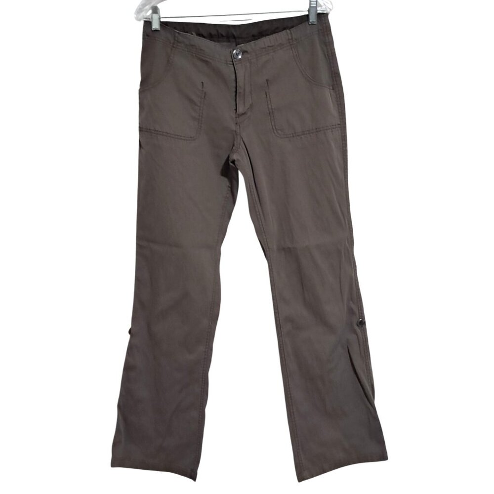 Kavu Pants Womens Size‎ Medium M Convertible Brown Hiking Walking